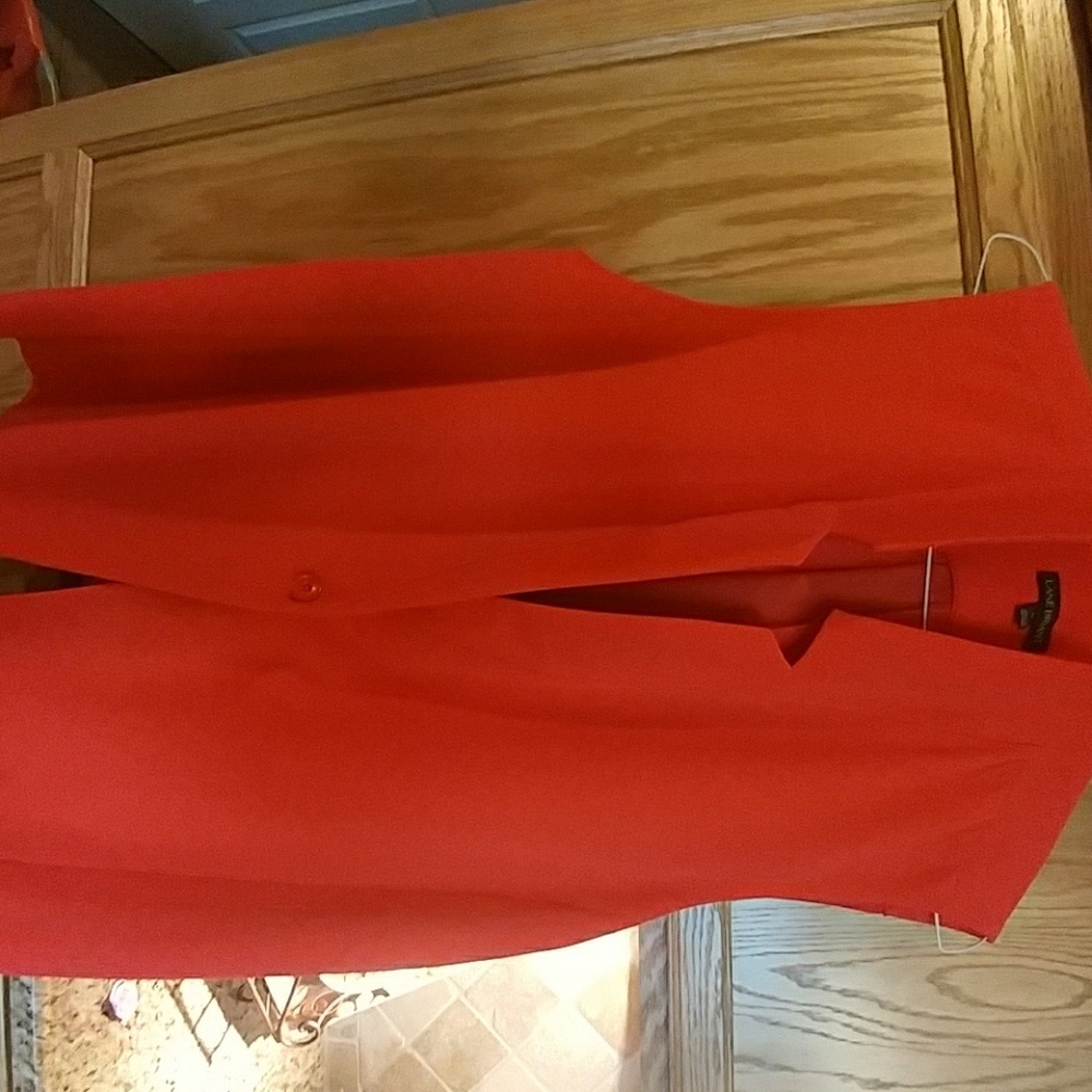 Coral Vest, Lane Bryant, never worn
